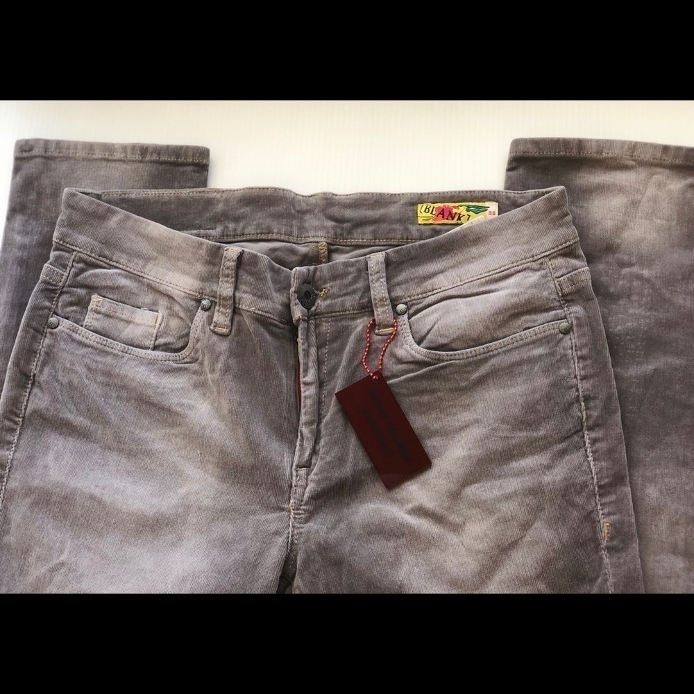 BLANK NYC Classique Skinny Gray Corduroy Jeans - Picture 8 of 8
